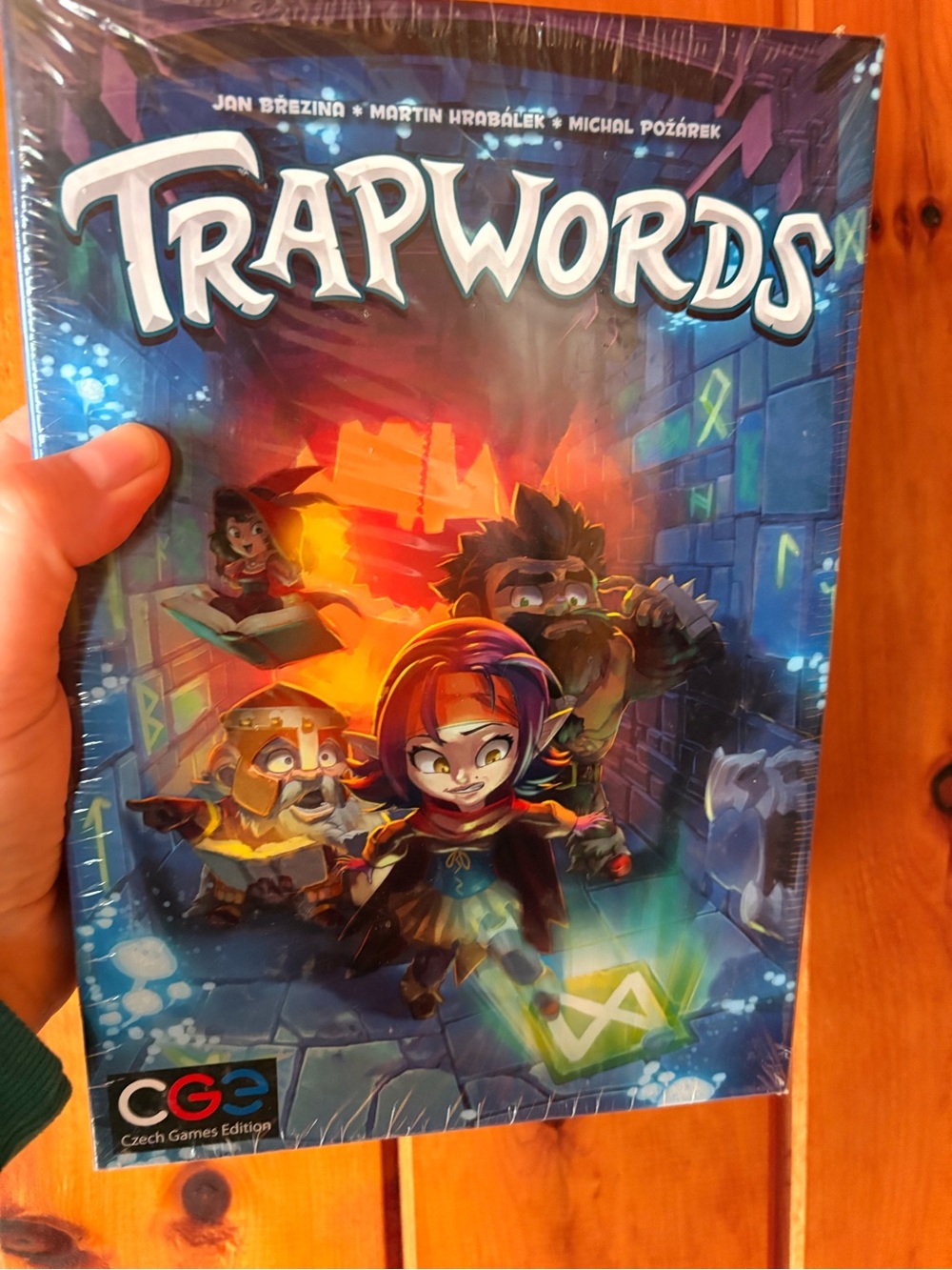 Trapwords board game new